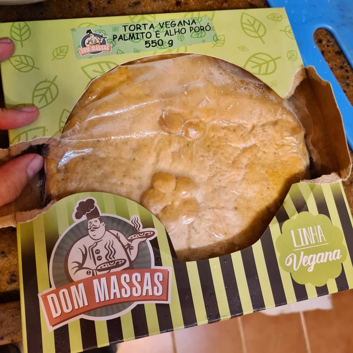 review photo of Dom massas Torta de palmito e alho poró shared by @fezoka on 06 Oct 2021 - review