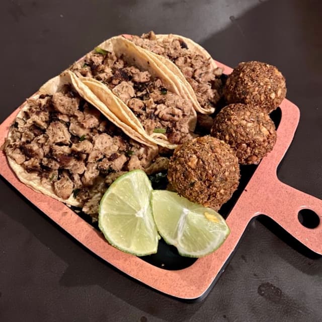 Photo of the dish “Tacos de Chicharrón”