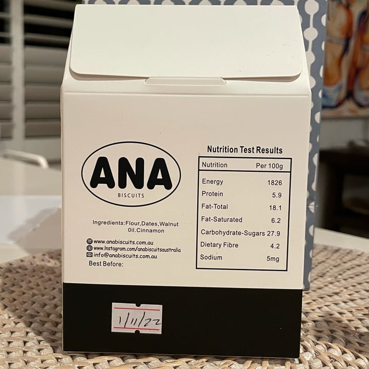 review photo of ana biscuits Handmade Date Biscuits shared by @vicky2026 on 09 May 2022 - review