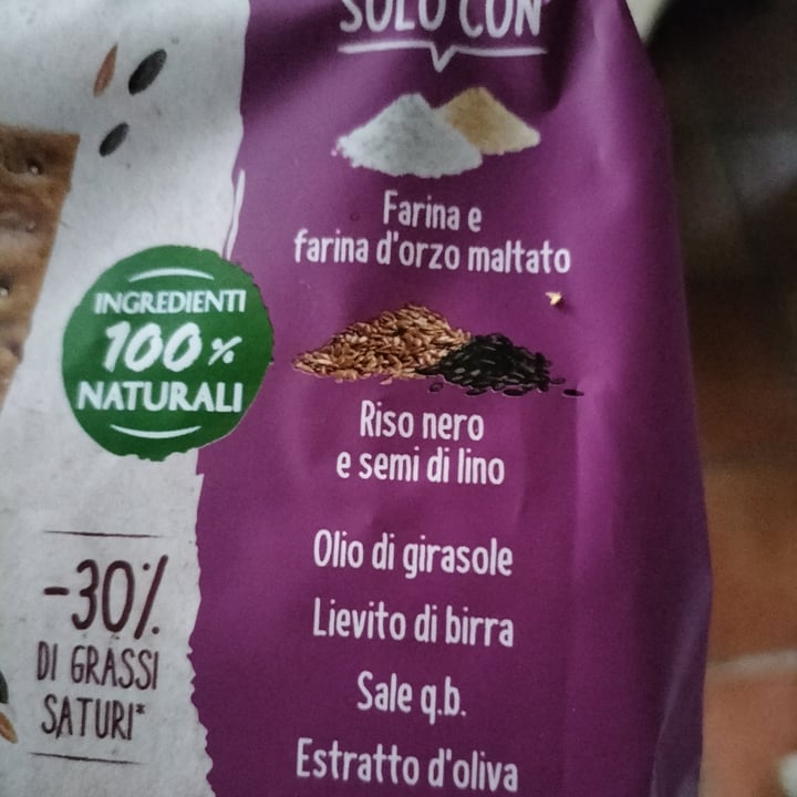 photo of Doria Semplicissimi cereali Riso Nero e Semi di Lino shared by @raffa70s70 on  05 May 2022 - review