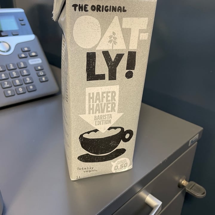 photo of Oatly Hafer Haver - Barista Edition shared by @bfranceschiello on  14 Apr 2022 - review