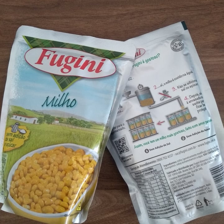 photo of Fugini Milho em água shared by @elinemcs on  03 May 2022 - review