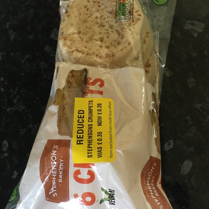 photo of Stephenson’s Bakery 6 Crumpets shared by @valedv on  03 Jul 2022 - review