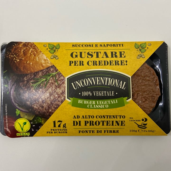 review photo of Unconventional Burger Vegetale Classico - Classic Burger shared by @gscaffy on 05 Apr 2022 - review