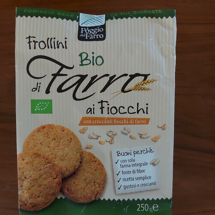 photo of Poggio al farro Frollini al farro bio shared by @pandora67 on  25 Nov 2022 - review