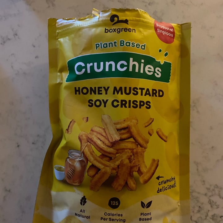 photo of Boxgreen Honey Mustard Soy Crisps shared by @keithsababab on  27 Mar 2022 - review