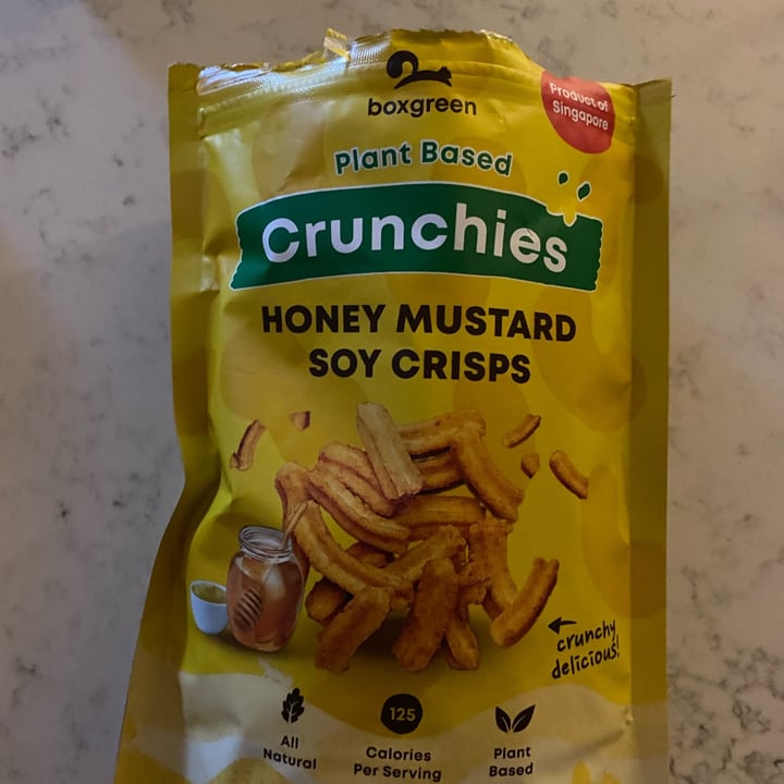 review photo of Boxgreen Honey Mustard Soy Crisps shared by @keithsababab on 27 Mar 2022 - review