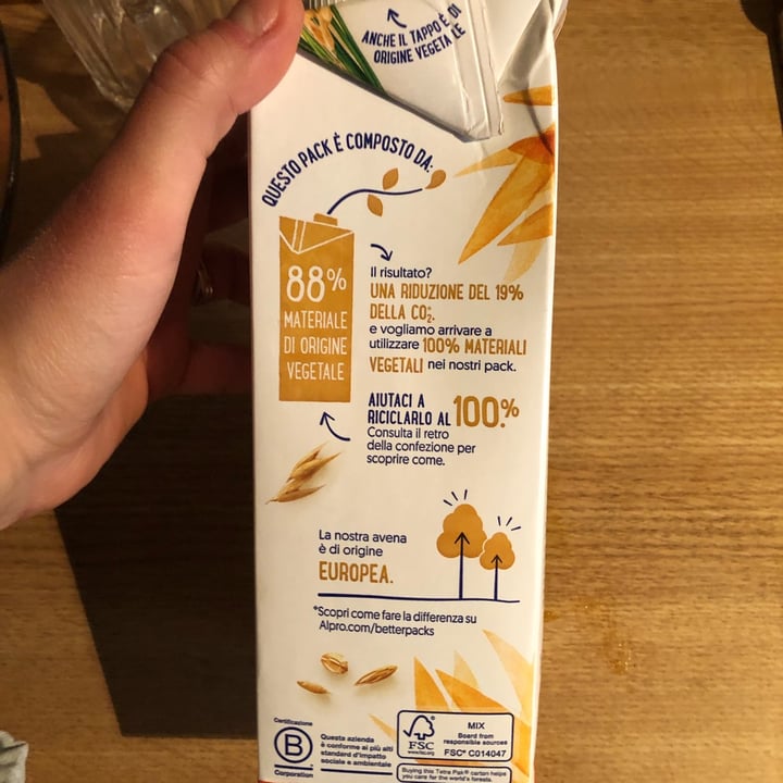photo of Alpro Avena Senza Zuccheri shared by @piccolacucinadicasa on  24 Dec 2021 - review