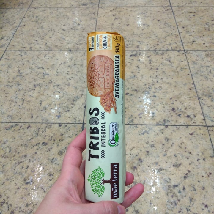 review photo of Mãe Terra Biscoito integral aveia e granola shared by @francieleiwohn on 10 May 2022 - review