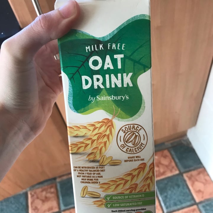photo of Sainsbury's Oat Drink shared by @clairebelej on  20 May 2020 - review
