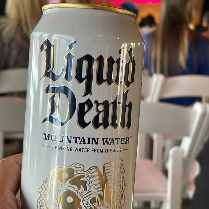 photo of Liquid death  Mountain Water shared by @asharm08 on  08 Apr 2022 - review