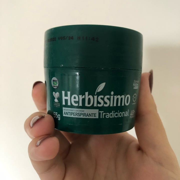 review photo of Herbissimo Antiperspirante Tradicional shared by @stepita on 23 Sep 2022 - review