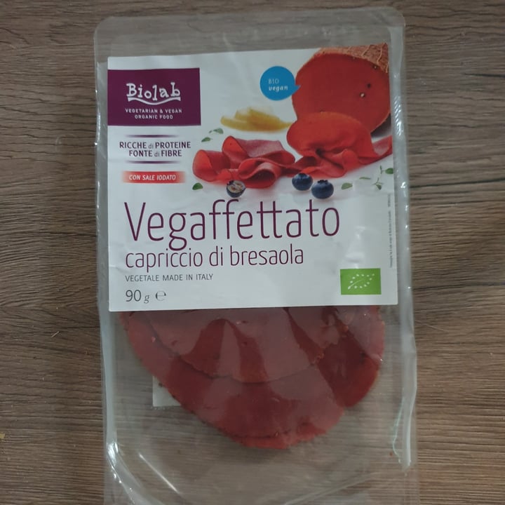 photo of Biolab Affettato vegano bresaola shared by @sharon69 on  16 Oct 2021 - review
