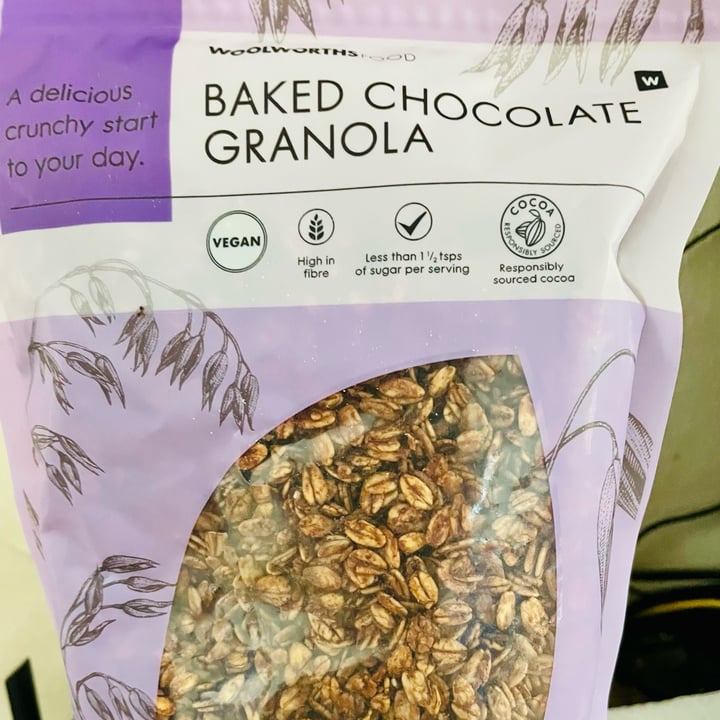 photo of Woolworths Food Baked Chocolate granola shared by @andrew309 on  02 May 2022 - review
