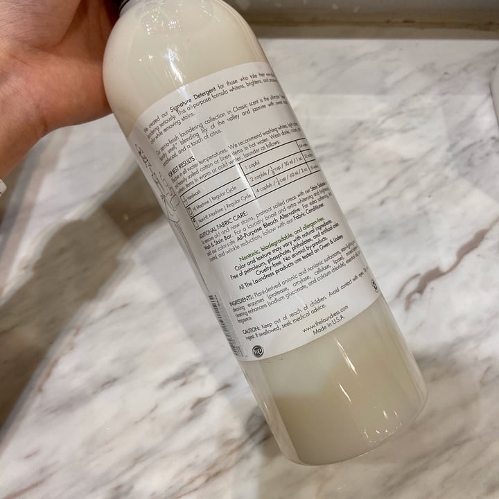 photo of The Laundress Signature Detergent shared by @emberxx on  13 Feb 2020 - review