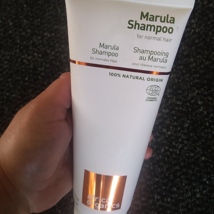 review photo of Africa Organics Marula Shampoo shared by @chefmegz on 21 Oct 2020 - review