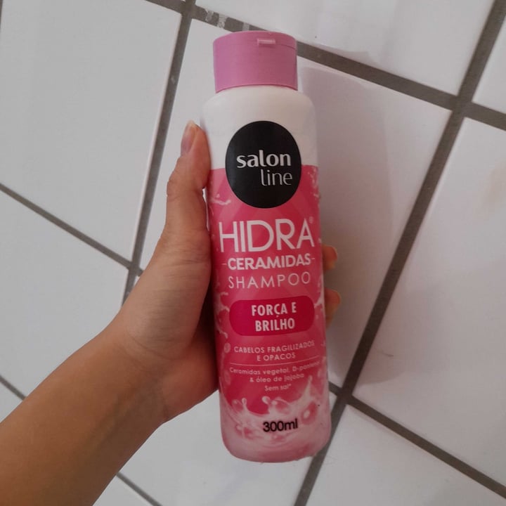 photo of Salon line Shampoo Hidra ceramidas shared by @geovananutriveg on  17 May 2022 - review