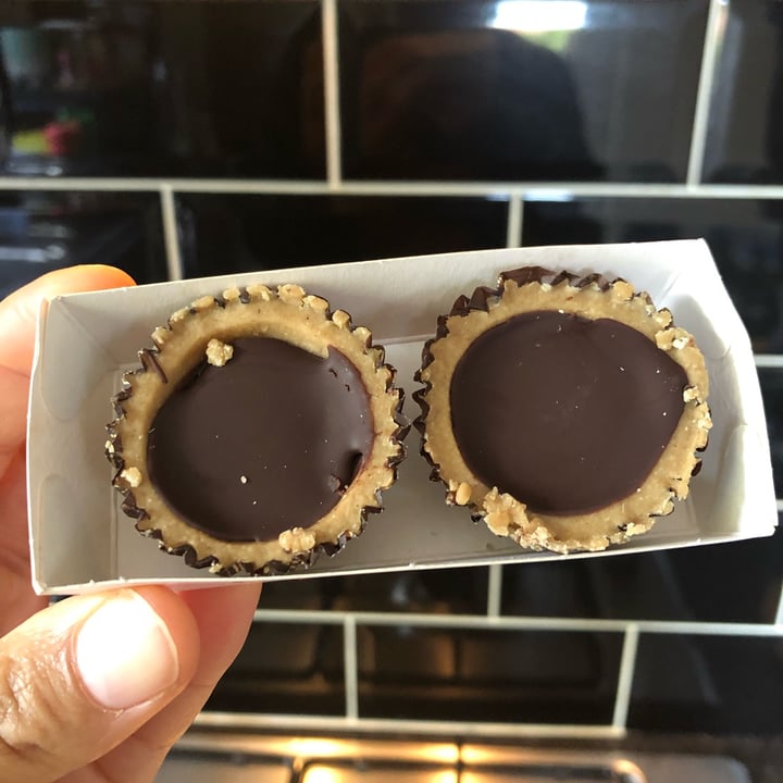 photo of Deliciously Ella Salted Almond Caramel Cups shared by @southernveganupnorth on  02 Nov 2021 - review
