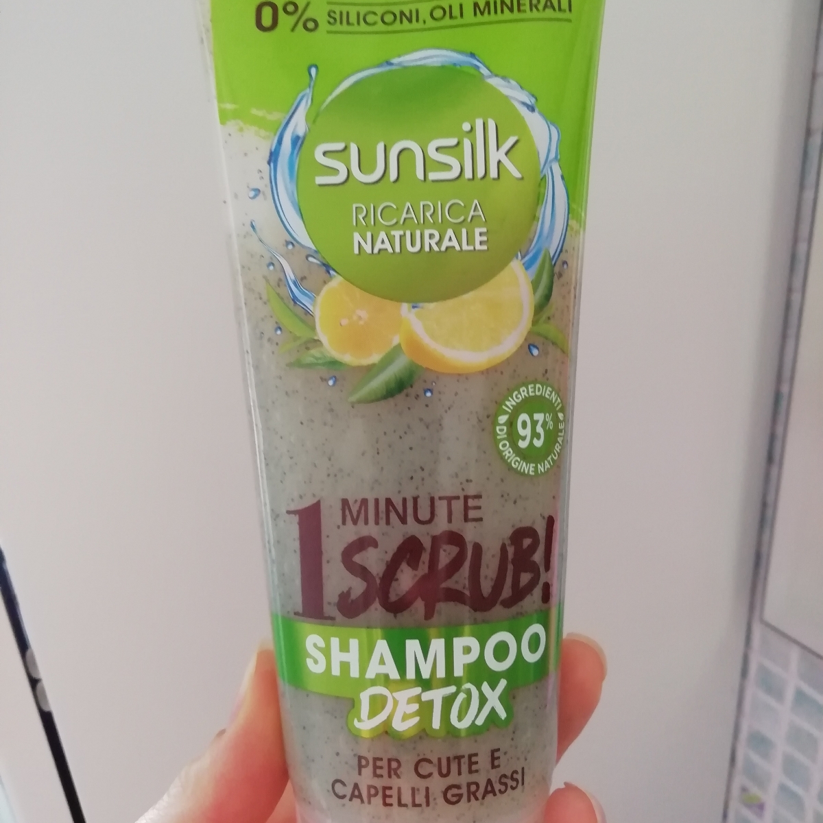 Sunsilk 1 Minute Scrub Shampoo Detox Per Cute e Capelli Grassi Review |  abillion