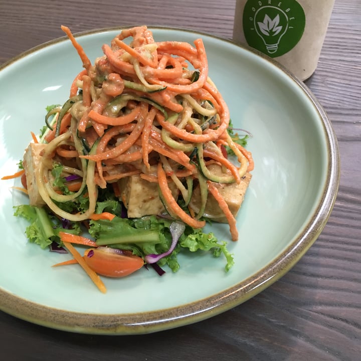 photo of Kitchen by Food Rebel Raw Carrot & Zucchini with Baked Tofu Salad shared by @vikas on  21 Nov 2017 - review