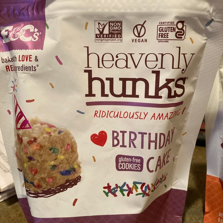 photo of Heavenly Hunks Birthday cake cookies shared by @compassionatekisses on  29 Dec 2021 - review