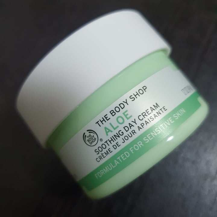 photo of The Body Shop Aloe Soothing Day Cream shared by @mushroomtarian on  06 Jun 2021 - review