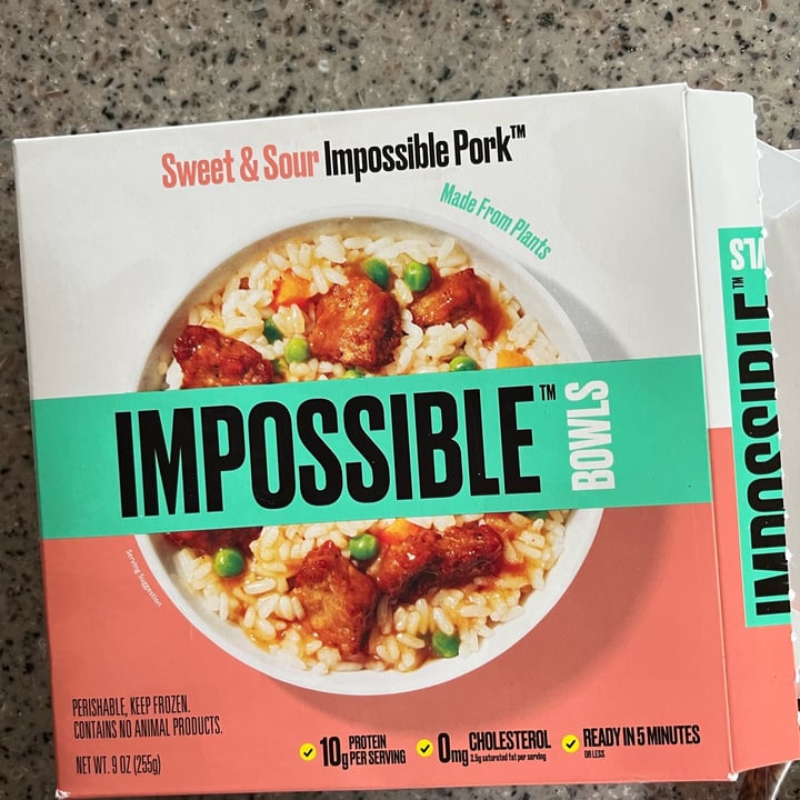 photo of Impossible Foods Sweet and Sour Bowl shared by @tatanka05 on  23 Sep 2022 - review