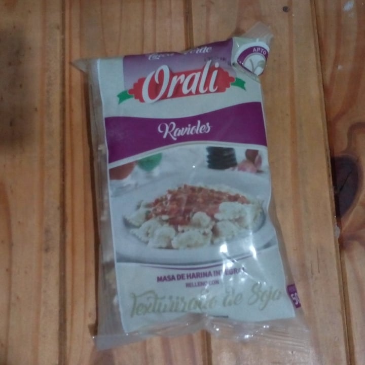 photo of Orali Ravioles de Texturizado De Soja shared by @itssolci on  27 Oct 2020 - review