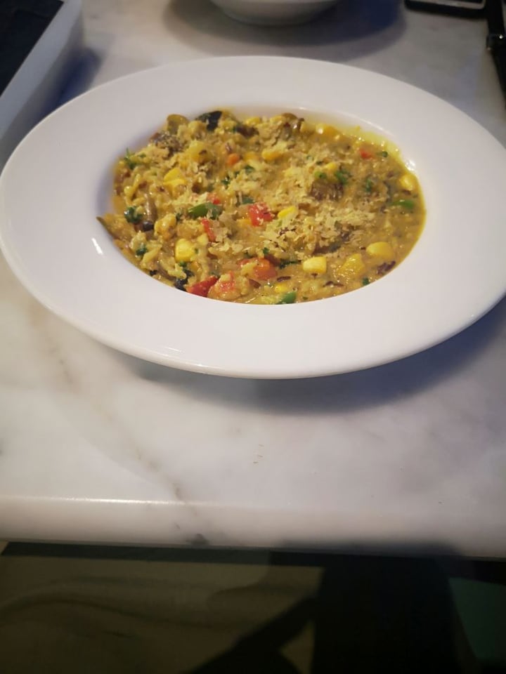 photo of Real Food Mushroom and Tumeric “Risotto” shared by @sncardin on  02 Feb 2020 - review