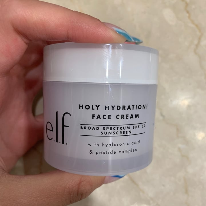 photo of e.l.f. Cosmetics Holy Hydration! Face Cream shared by @claritaoscurita on  31 Aug 2021 - review