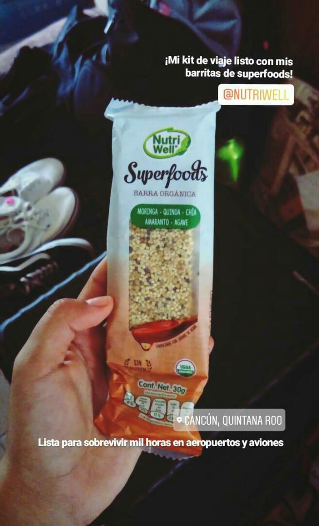 photo of Nutri Well Barritas superfoods shared by @francocinavegano on  09 Dec 2019 - review