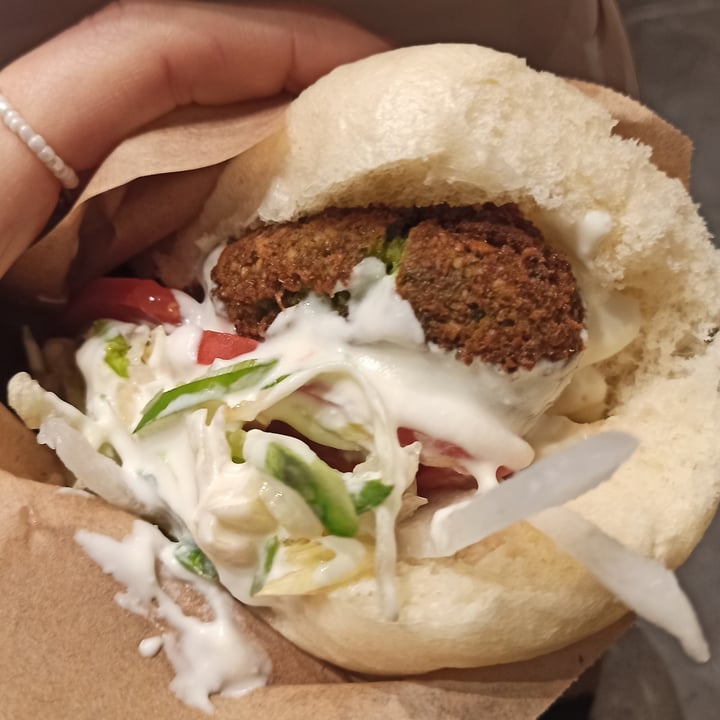 photo of Thessbao Fine Street Food Falafel bao bun shared by @annamiou on  14 Nov 2022 - review
