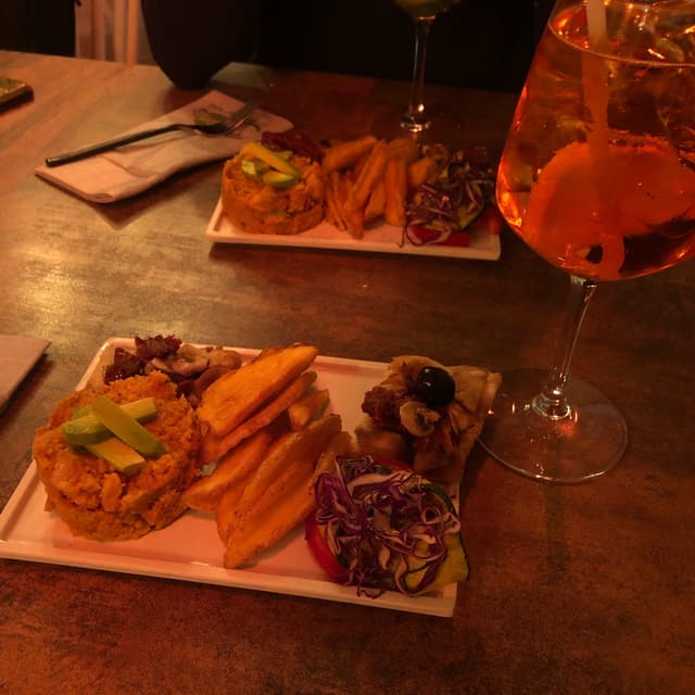Photo of the dish “Piattino di aperitivo vegano”
