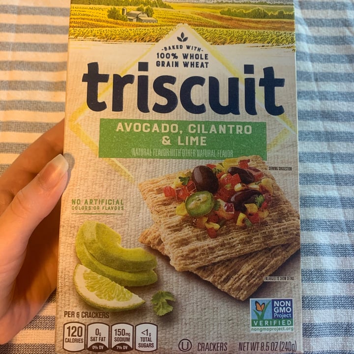 review photo of Triscuit Triscuit Avocado, Cilantro & Lime shared by @beachgirl07 on 29 Dec 2020 - review