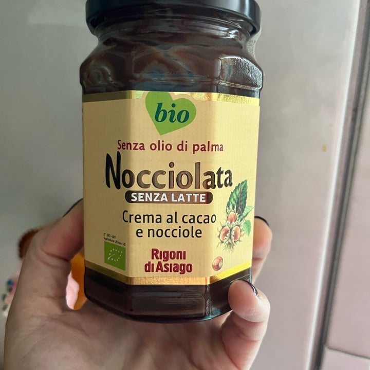 photo of Rigoni di Asiago Nocciolata Dairy Free Hazelnut Spread with Cocoa shared by @claudiapaci on  13 Nov 2022 - review