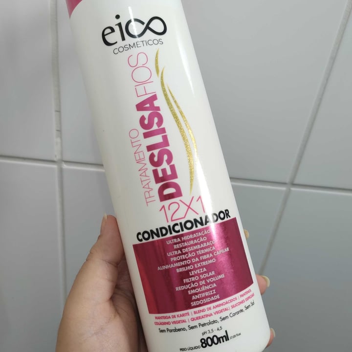 review photo of Eico Cosméticos Tratamento Desliza Fios 12X1 shared by @spock4president on 16 Apr 2022 - review