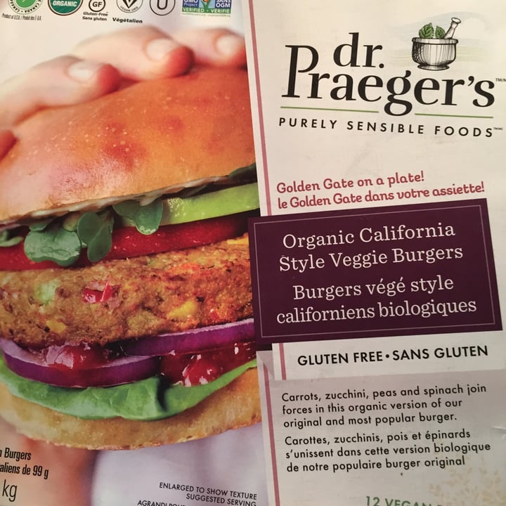 photo of Dr. Praeger's California Veggie Burgers shared by @cynlennox on  17 Jul 2020 - review