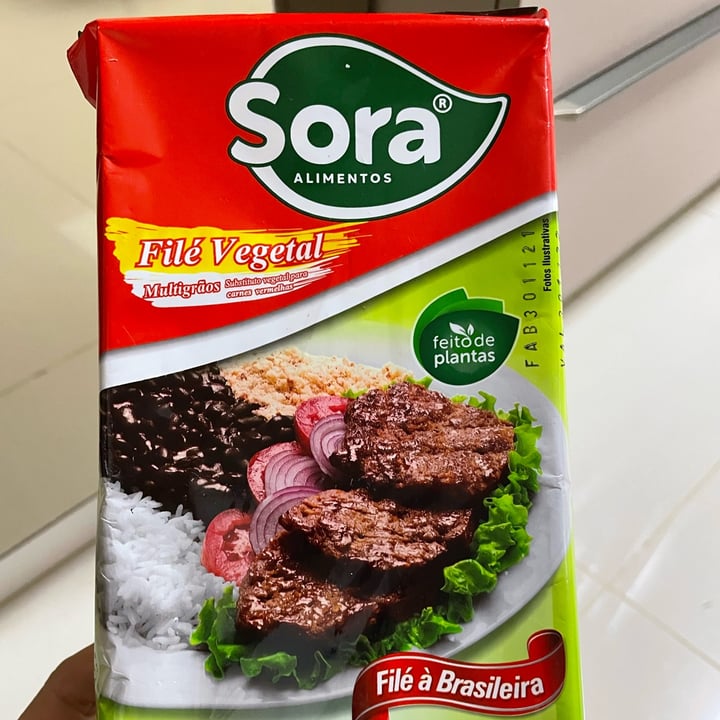 photo of Sora Filé vegetal shared by @nutrimarivieira on  31 May 2022 - review