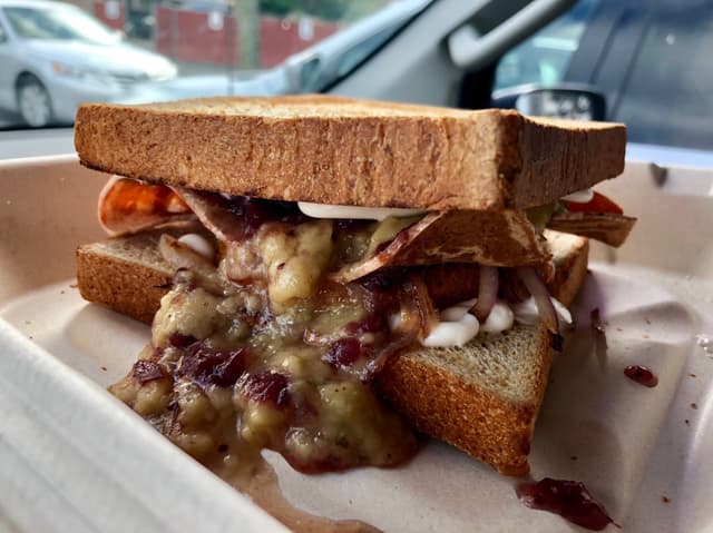 「Thanksliving Sandwich」の料理の写真