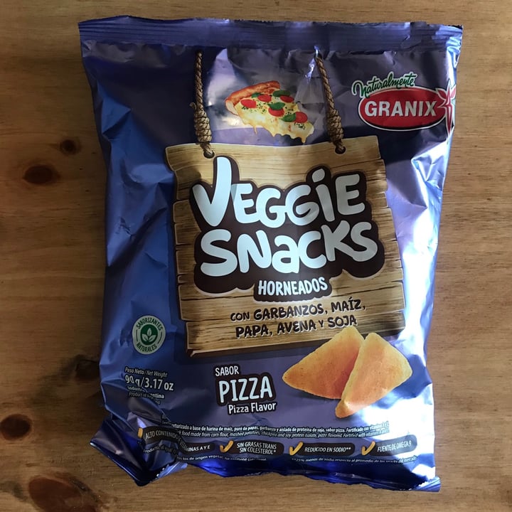 photo of Granix Veggie Snacks sabor Pizza shared by @noemariel on  02 Nov 2020 - review