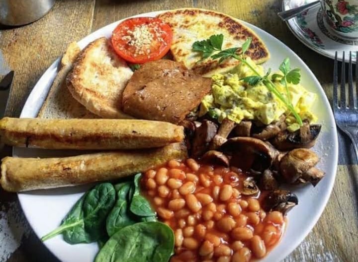 photo of Seeds For The Soul Ltd Vegan Full English shared by @mmaustin on  31 Mar 2020 - review