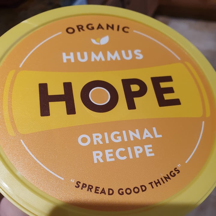 photo of HOPE Foods Original Hummus shared by @anistavrou on  01 May 2020 - review
