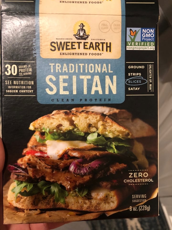 photo of Sweet Earth Traditional Seitan Slices shared by @dcaversaschi on  26 Dec 2019 - review