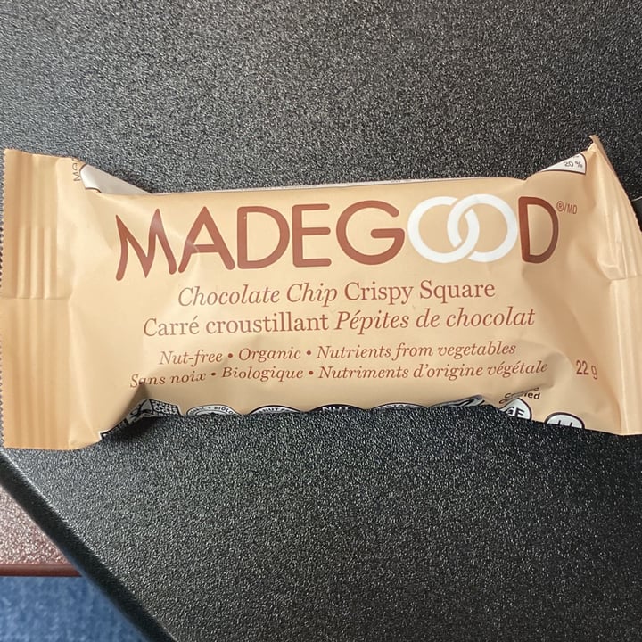 review photo of Made Good Chocolate Chip Crispy Squares shared by @biancajspag on 11 Feb 2022 - review