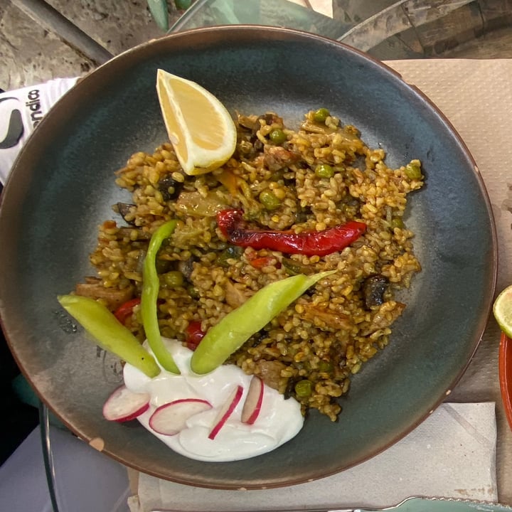 review photo of Temple Natura CafĂš Paella de Heura shared by @deymar on 28 Sep 2021 - review
