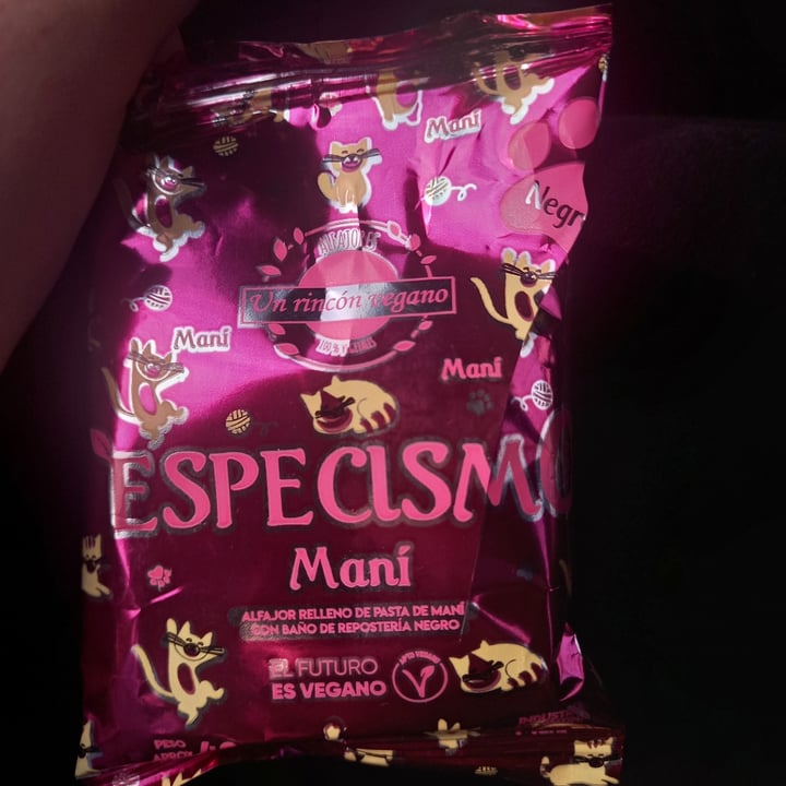 review photo of Un Rincón Vegano Alfajor de maní y chocolate shared by @rochica on 26 Jul 2022 - review