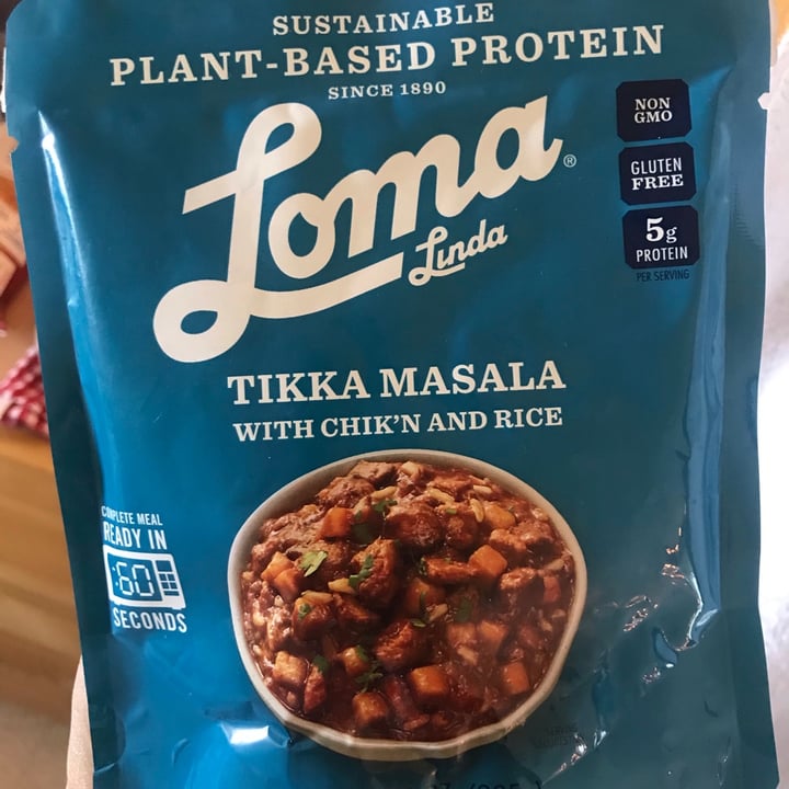 photo of Loma Linda Loma Linda Tikka Masala shared by @lakoalabooty on  07 Mar 2021 - review