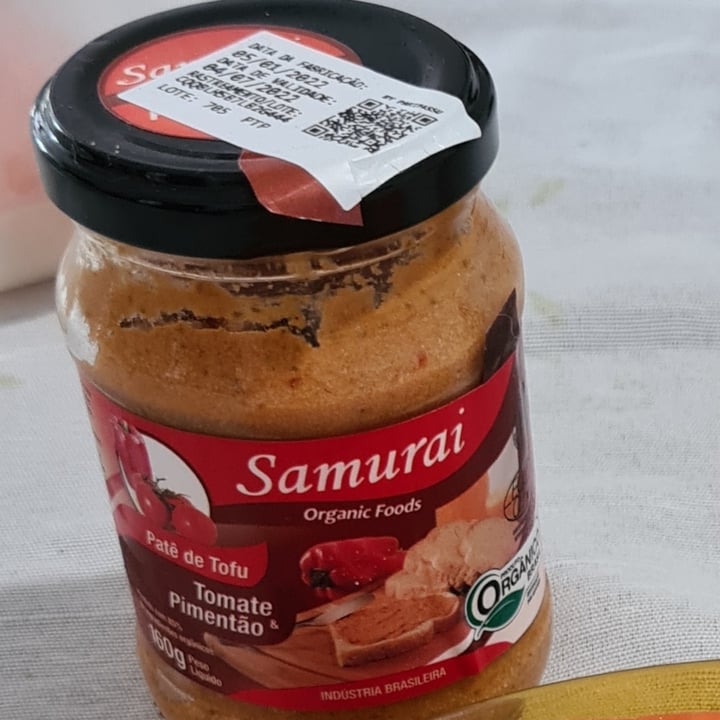 photo of Samurai Organic Foods Patê de Tomate e Pimentão shared by @lisiavet on  20 Apr 2022 - review