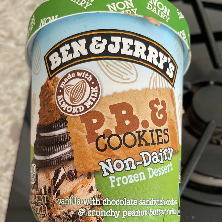 photo of Ben & Jerry's P.B. & Cookies Non-Dairy Frozen Dessert shared by @ekelcem on  28 Apr 2021 - review