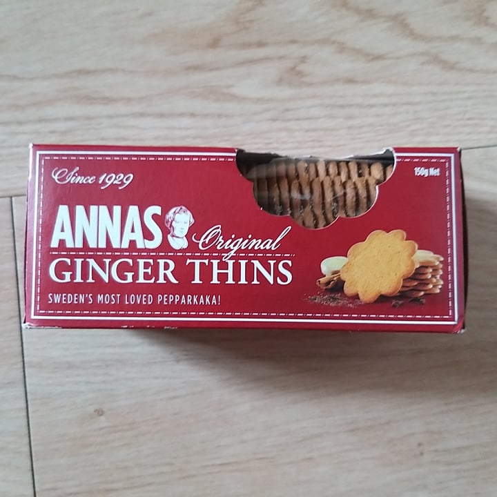 photo of Annas Ginger Thins shared by @lav1212 on  14 Feb 2021 - review